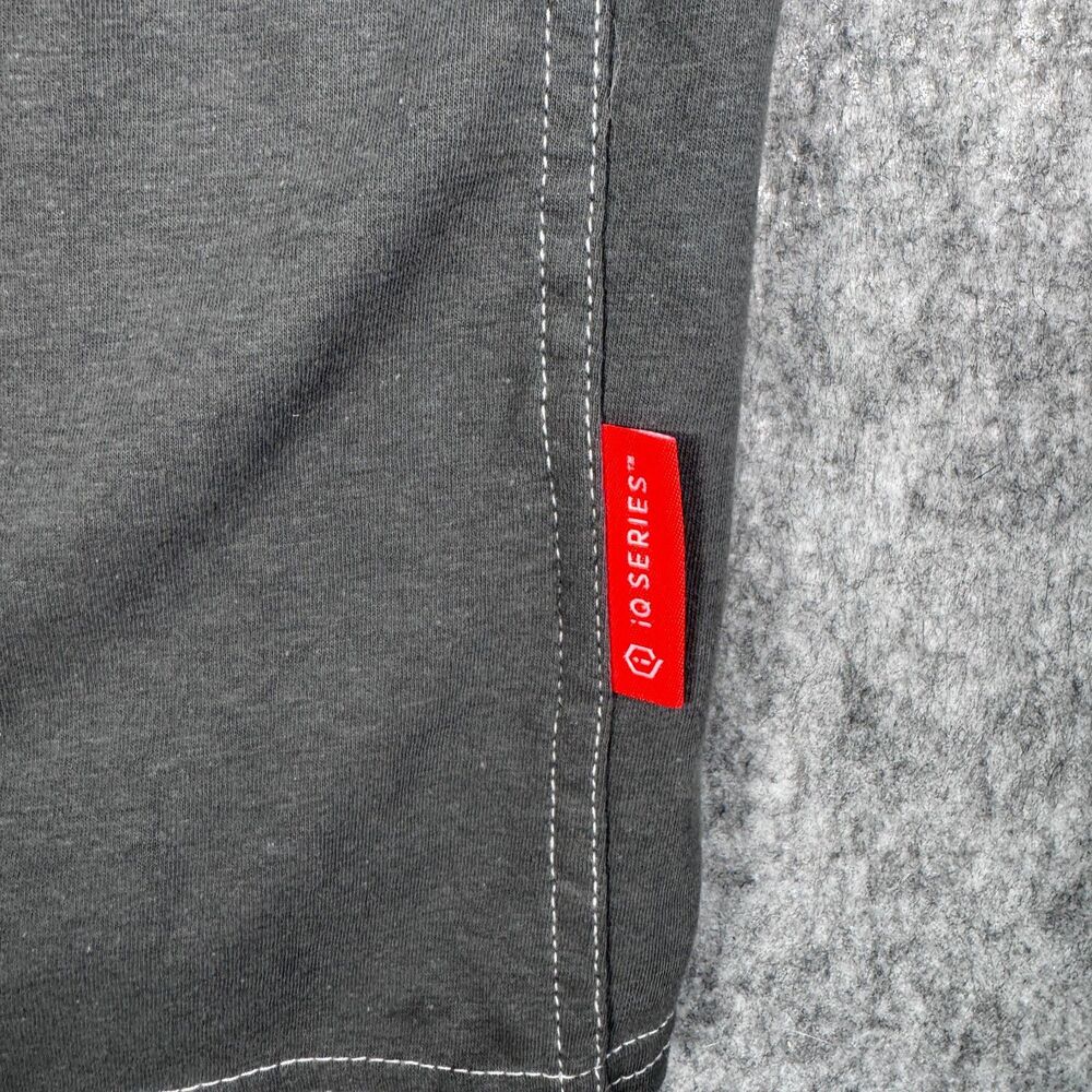 Bulwark FR IQ Series Henley T Shirt Mens L Gray Flame Resistant Workwear NWT - Picture 9 of 14
